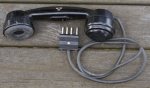 Handmikrotelefon till fältapparat m/37