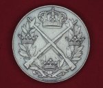 Armens skyttemedalj m/1907 silver framsida