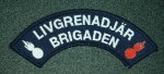 Tilläggstecken Båge IB4  Livgrenadjärbrigaden