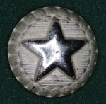 Stjärnknapp m/45-60 silver Underofficerare/Plutonsbefäl I1, I4, K1, P1 och Trängtrupperna