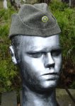Fältmössa m/39 ylle/vadmal med nationalitetsmärke m/41
