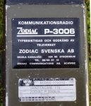 Baksida Zodiac P-3006/A