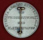 Armens skyttemedalj m/1907 silver baksida